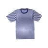 Sea Soul Shirt Oversized Stripe T-Shirt Crew Neck Man's Short Sleeved Top Breathable   Summer