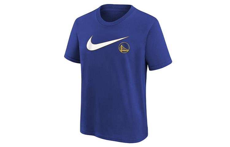 Nike x NBA T Shirt Royal Blue Kids 3Z2B7NBBQ-WAR S