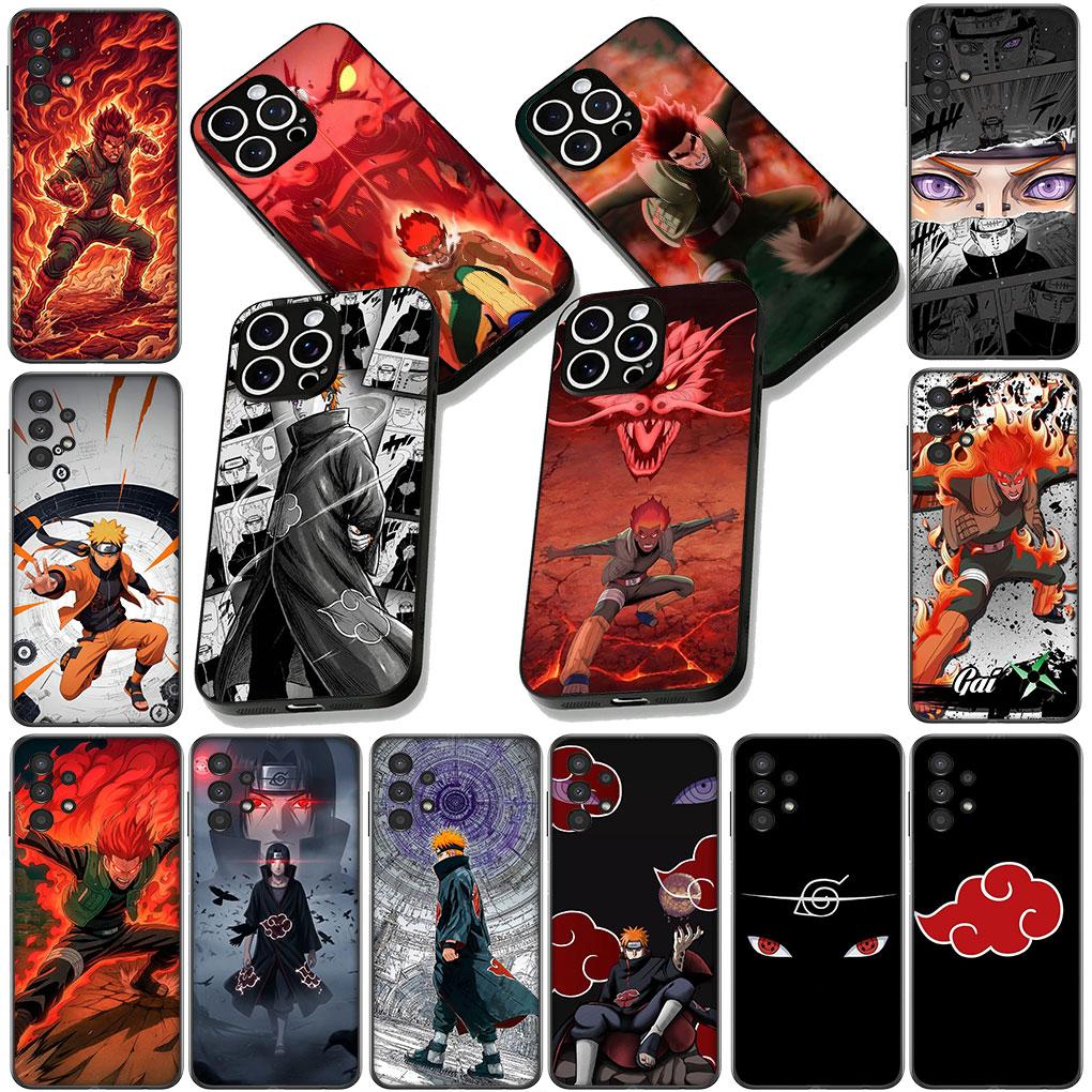 Cover for Xiaomi Redmi Note 13 14 ProPlus A3 Pro Plus 13C Pro+ Note13 Note14 Phone Case Might Guy Narutos Itachi Pain Akatsuki