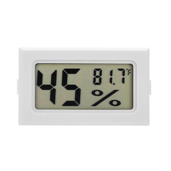 

Mini Electronic Thermometer Hygrometer LCD Display High Accuracy Thermo-Hygrometer Indoor Car Interior Digital Humidity Temperature Meter Gauge