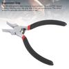 Wide Flat Nose Pliers 5 Inch Multifunctional Ni Iron Alloy Thin Flat Needle Nose Pliers for Jewelry Making