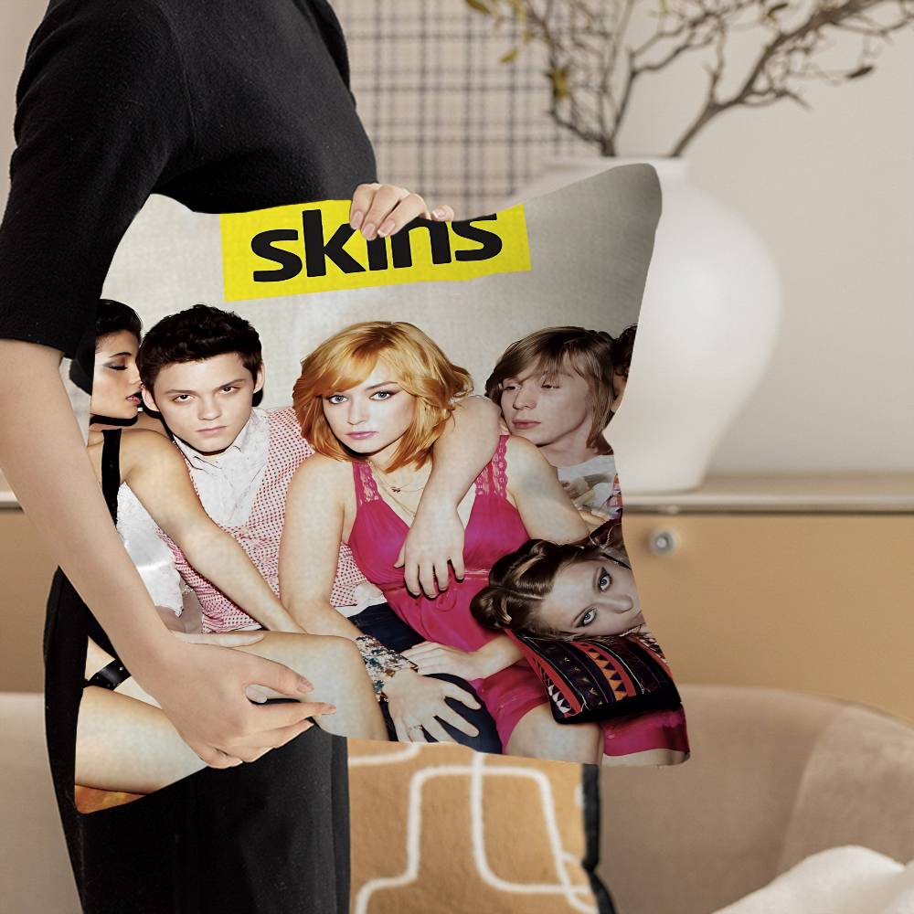 SKINS TV Cushion Cover Pillow Cover Decor Pillowcase Printed Cushion Case for Couch