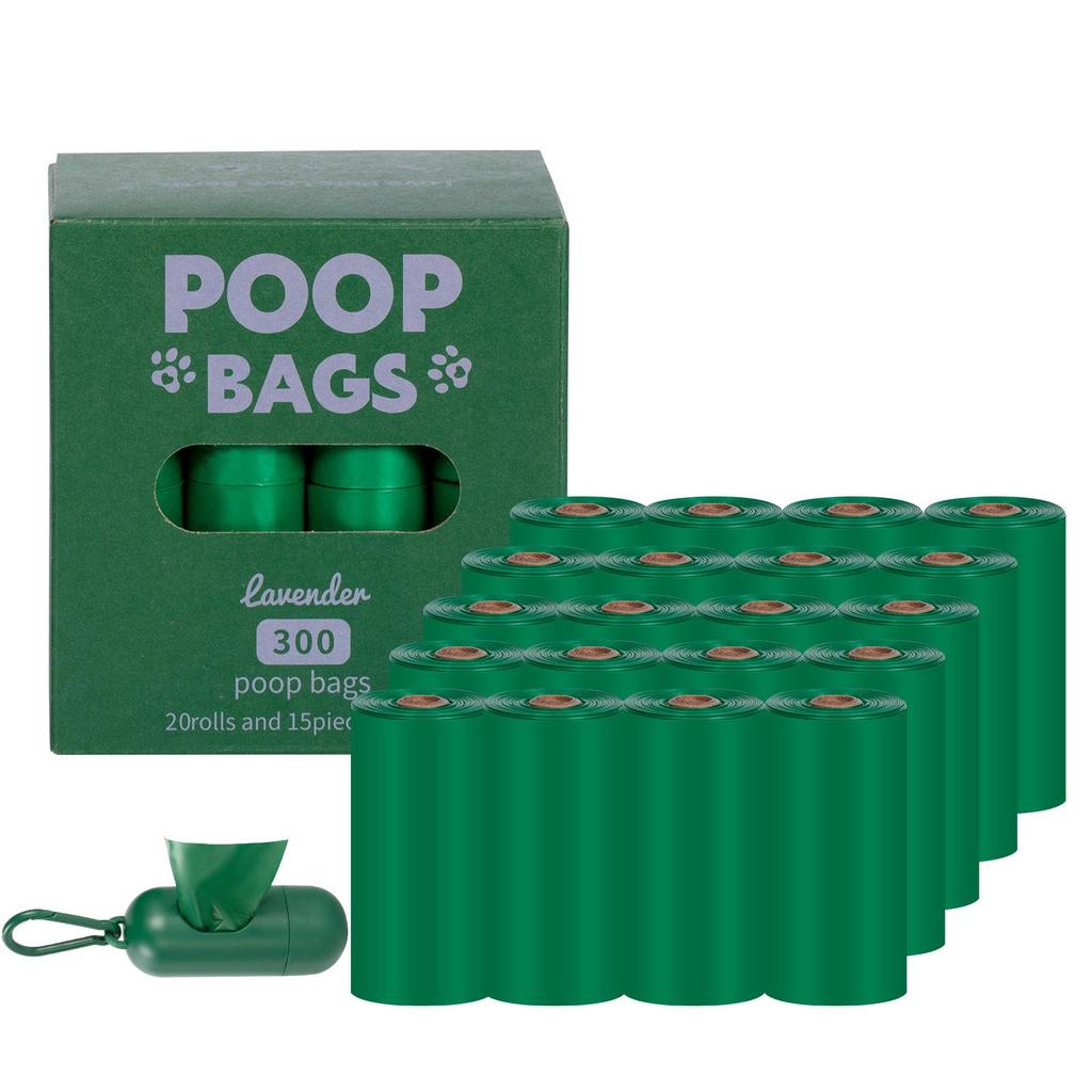 Eco-friendly Biodegradable Dog Waste Bags with Dispenser