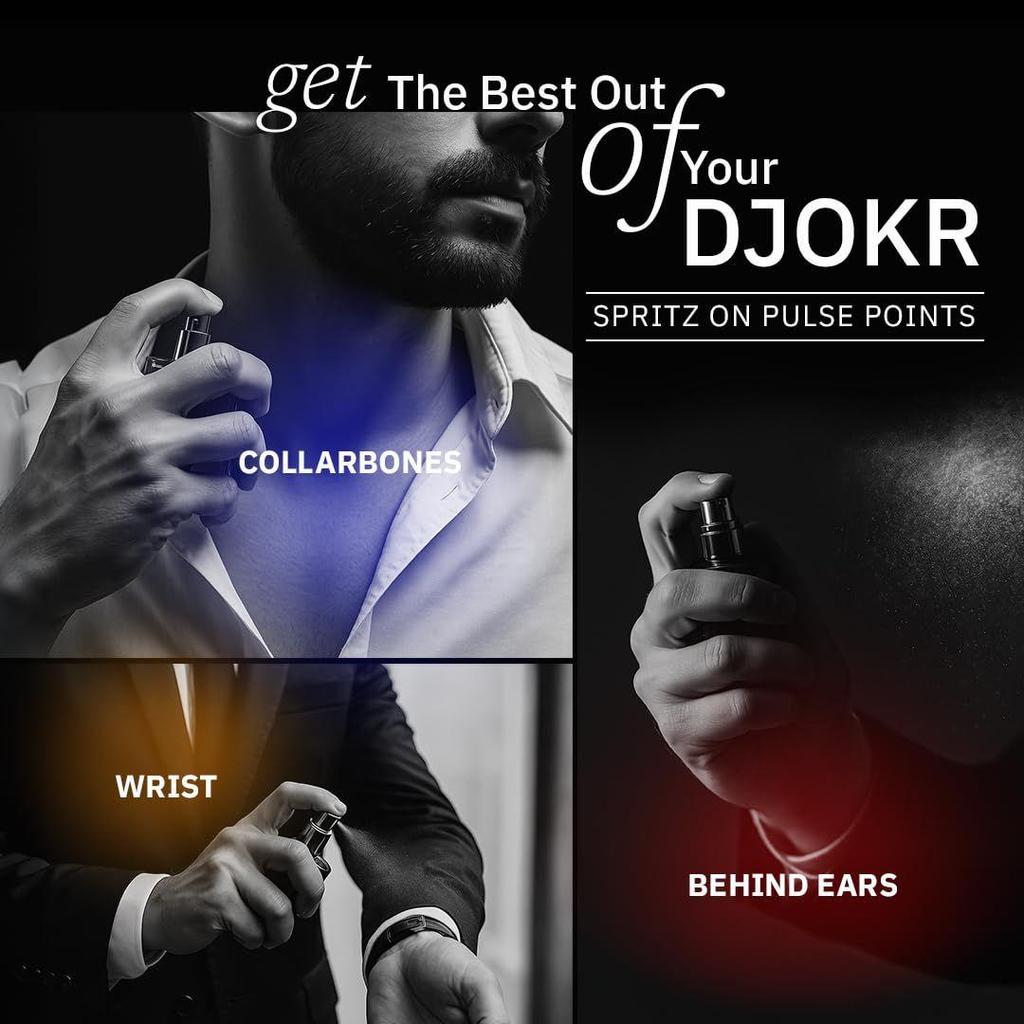 Djokr Next Chapter Herren-Parfüm Geschenkset | 4 x 20 ml Eau de Parfum