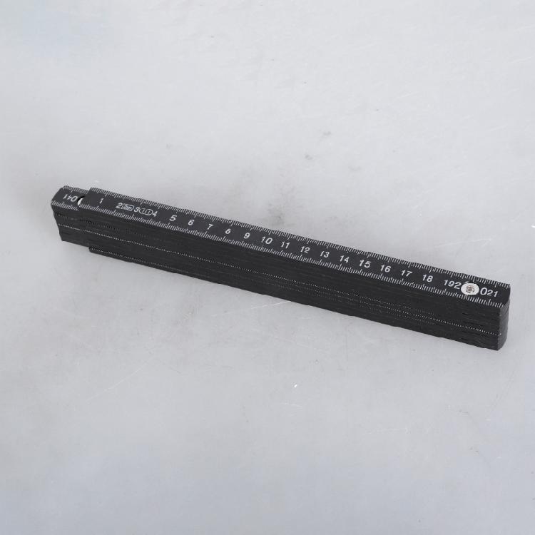 Portable 2m Folding Ruler Measurement Device With Metal Rivets Suitable For Indoor And Outdoor Measurement Needs
