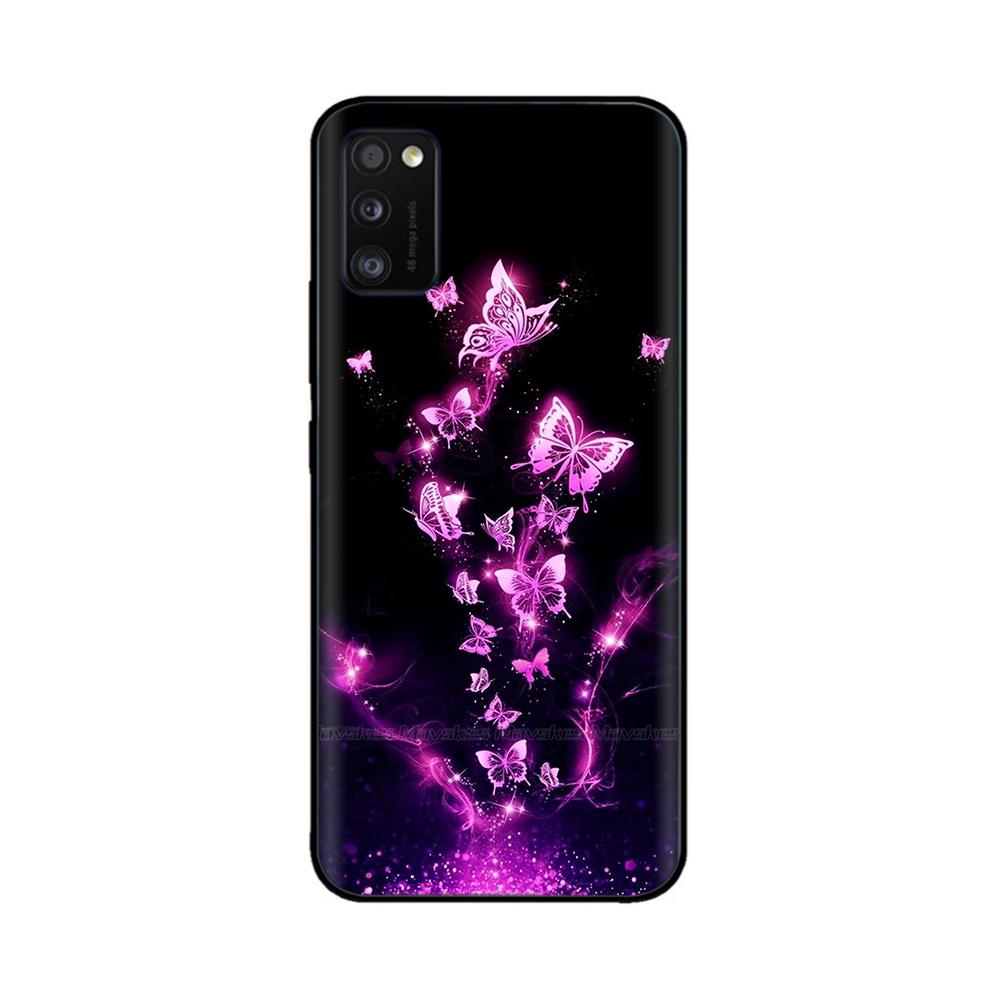 Voor Samsung Galaxy A41 Hoesje A415F Schattig Schattig Zacht Glad Vloeibaar Siliconen Volledige Bescherming Cover Voor Samsung A41 A 41 Siliconen Hoesjes