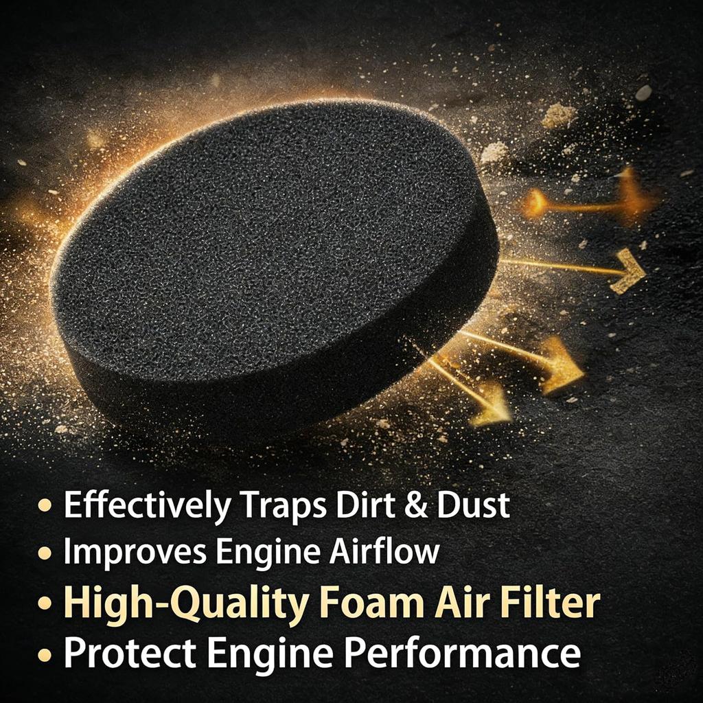 17211-165-730 CRF50F Air Filter Element Compatible with Honda CRF50F CRF70F XR50R XR70R Z50R Z50RD 1986-2021 Air Filter Intake Cleaner Replace