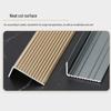 L-shaped Aluminum Alloy Stair Anti-Slip Strip