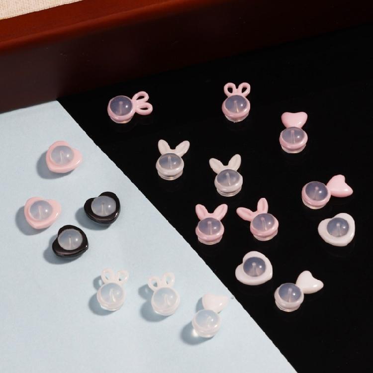 4 Pieces Secure Earring Backs Replacement Convenient for Sensitive Ears Droopy Earlobes Heavy Jewelry Lift Comfort