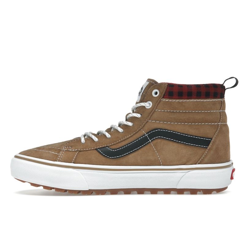 Vans Unisexové tenisky Sk8-Hi MTE-1 Plaid Brown Černé VN0A5HZYY49