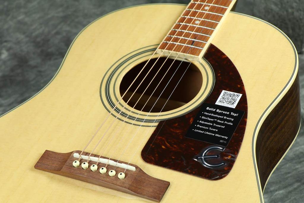 Epiphone Epiphone Studio Natural Acoustic Guitar J-45 AJ-220S