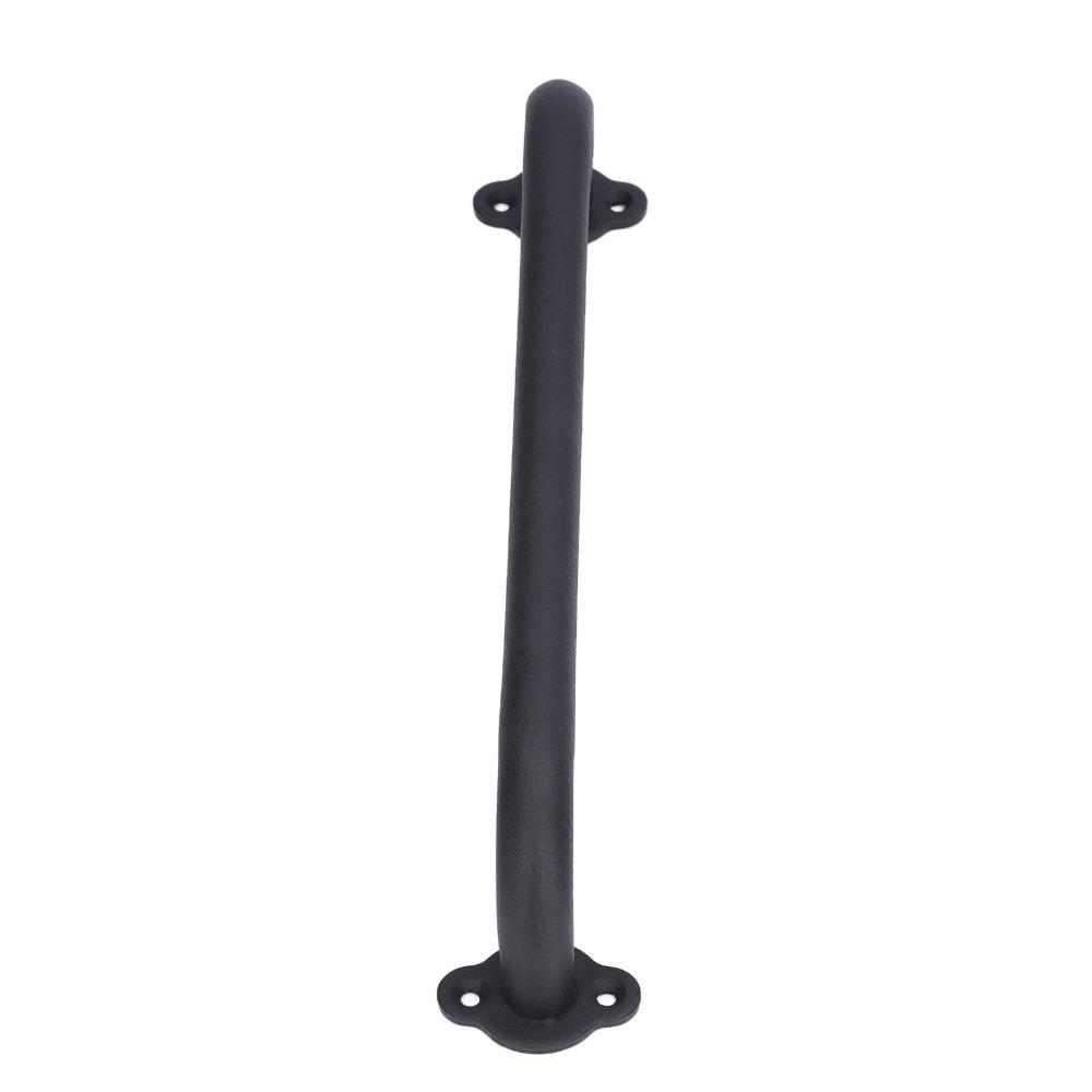 Wall Mount Barn Door Handle Carbon Steel Grab Bar Durable Cabinet Handle Barn Shed