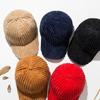 Versatile Corduroy Hat Velvet Hip Hop Hat Fashionable Baseball Hat  Outdoor