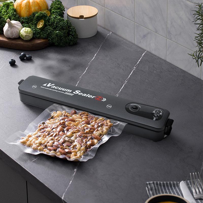 1PC EU Plug Household Vacuum Sealer Machine One-Touch Automatic Food Sealer for Food Storage