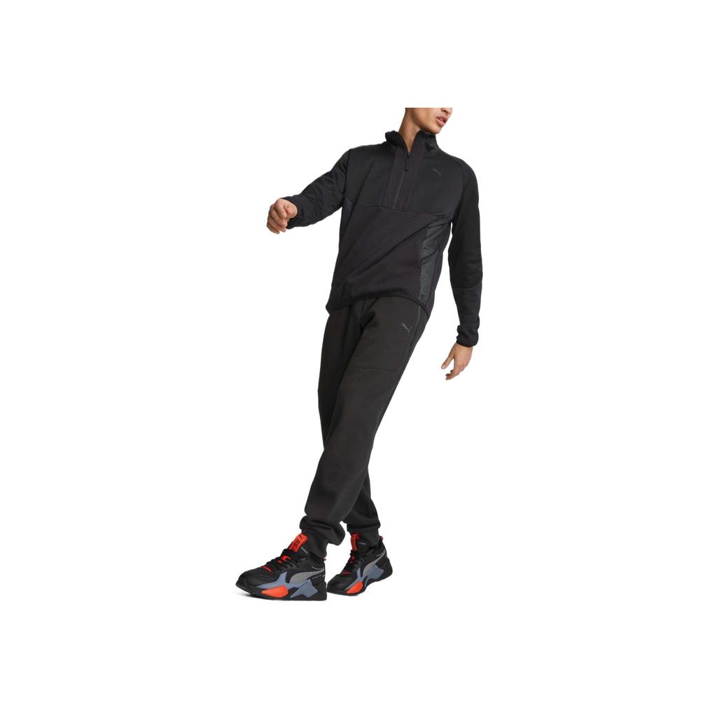 Puma Comfortable Skin-Friendly Soft Breathable Hoodie Men Hoodies Black 620729-01