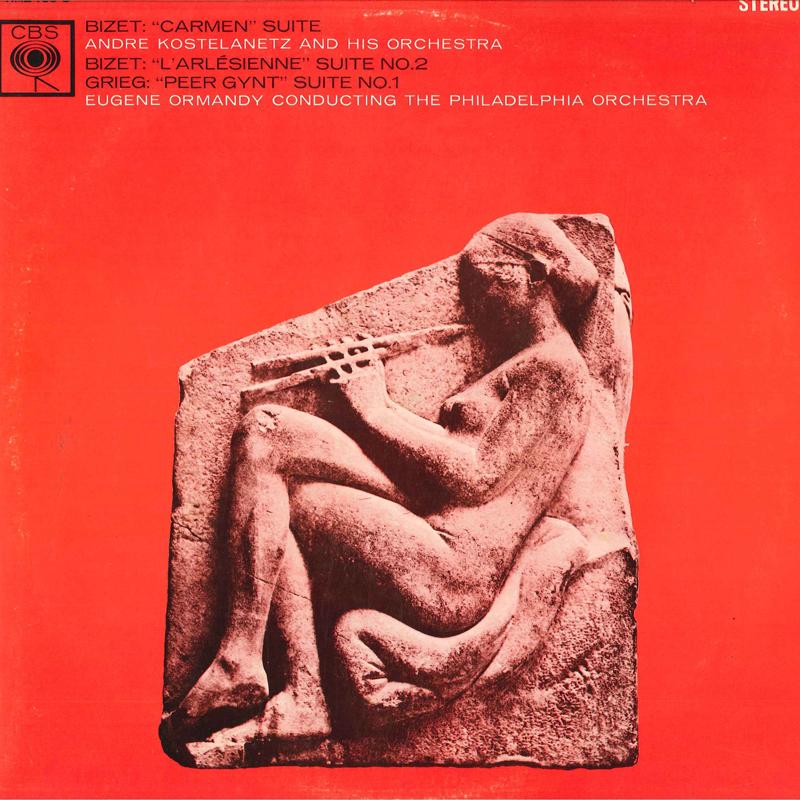 

LP Record EUGENE ORMANDY(COND.)/PHILADELPHIA - Bizet/ carmen suite, l arlesienne s HML106C COLUMBIA 1966 Japan Classical Used