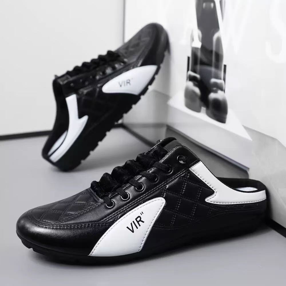 

Летние Легкие Дышащие Универсальные Тапочки Мужские Сетчатые Повседневные Слипоны 39 чёрный