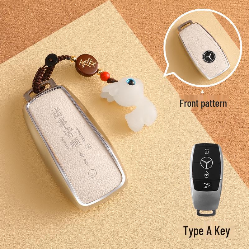 Mercedes-Benz Key Cover for C260L/GLC300L/A200L/GLC260 - Full TPU Shell