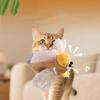 Vogel Bewegende Kat USB Wiederaufladbarer Elektrischer Flügelschlagender Vogel Katze mit Geräusch Realistische Interaktive Katzenspielzeuge Unterhaltung