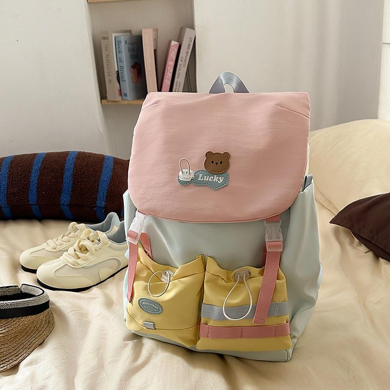 Stylish Japanese Collapsible Backpack With Waterresistant Nylon For Travel And School Use