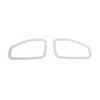For Hummer H3 2005-2009 Stainless Steel Glossy Silver Car Side Turn Lamp Decorative Frame Car Exterior Accessories