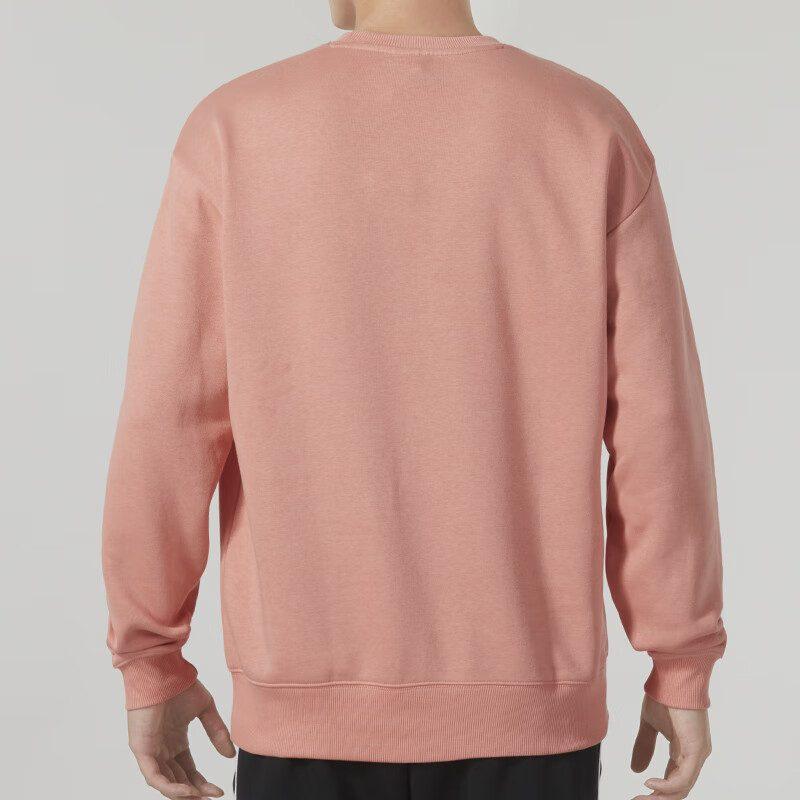 adidas Sweatshirts Men's Peach Crew Neck Moderate Regular IJ6904