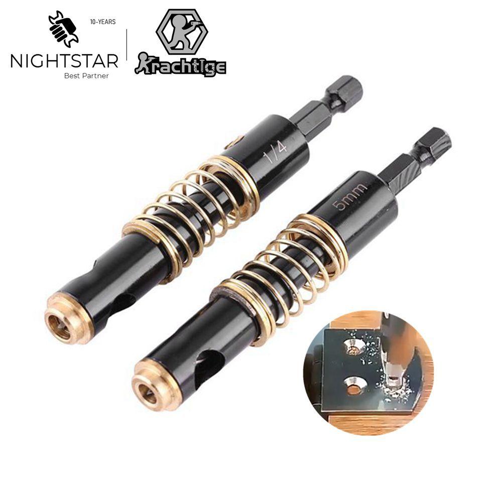 

HSS4241 Hex Shank Self Centering Door Lock Hinge Drill Bit Pilot Hole Tool Hinge 5mm 1/4 1Pcs 5mm