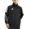 Adidas Gestreifte Sport-Stehkragen-Winddichte Atmungsaktive Jacke Unisex Jacken TR30JR1TK-BW