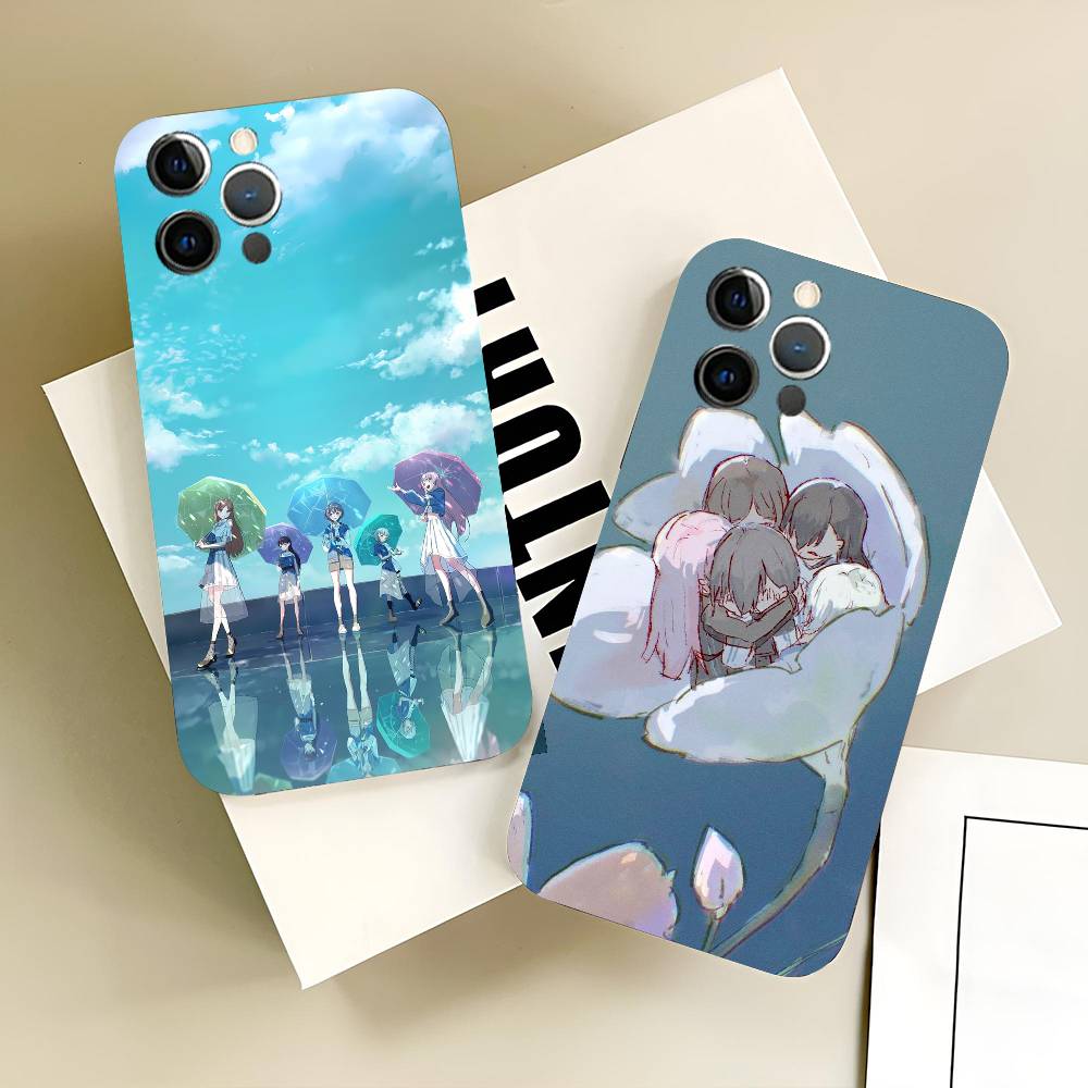 Anime Girl Band MyGO Phone Case Silicone Soft For IPhone 17 Air 16 15 14 13 12 11 Plus Pro Max Plus
