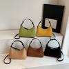 2025 New Rivet Women Bag PU Leather Shoulder Bags Fashion Diamond Inlaid Crossbody Bags For Women Small Shopping Messenger Bag