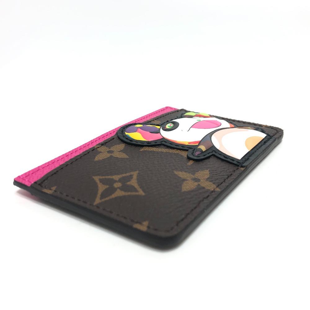 Louis Vuitton M13439 LV × TM Porte Cult-Simple Murakami Takashi Panda Card Case