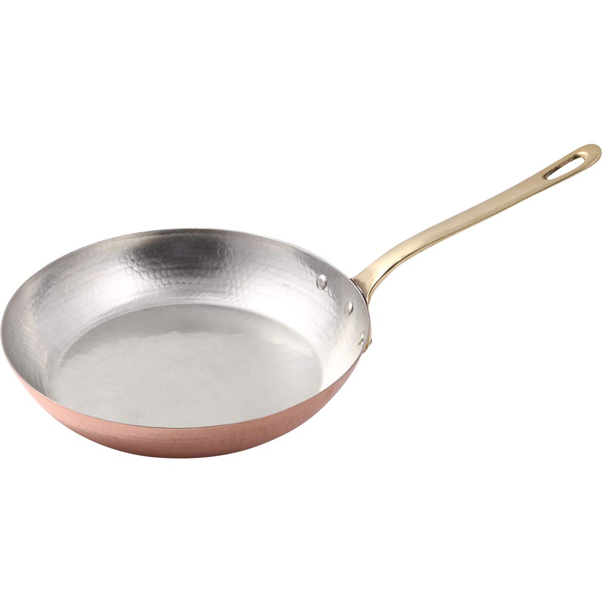 

Asakusa Copper Silver Copperware Store Pure copper frying pan 26cm Copper frying pan made by a craftsman with 40 years of Made in Japan Mr. Hoshino,