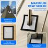 Fiberglass Tent Stove Jack Double Layer Heat-insulating pad Chimney Connector  Hot Tenting