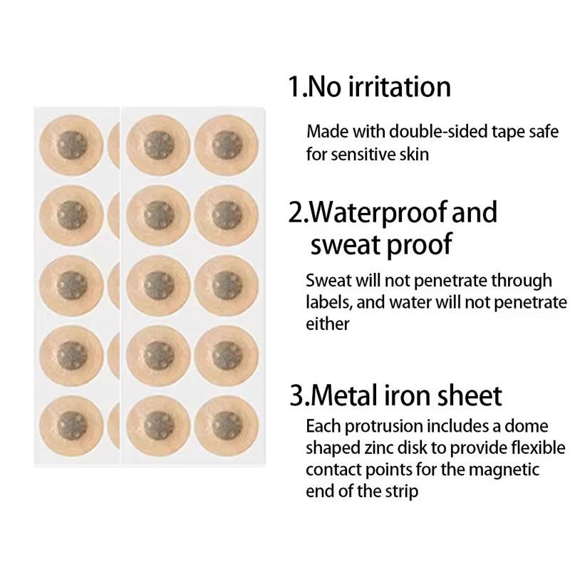 10/100/200 Pcs Nasal Strips Magnetic Nose Patches Nose Breathe Strips Suction Iron Sleep Increase Air Anti Snoring Tool Dilators