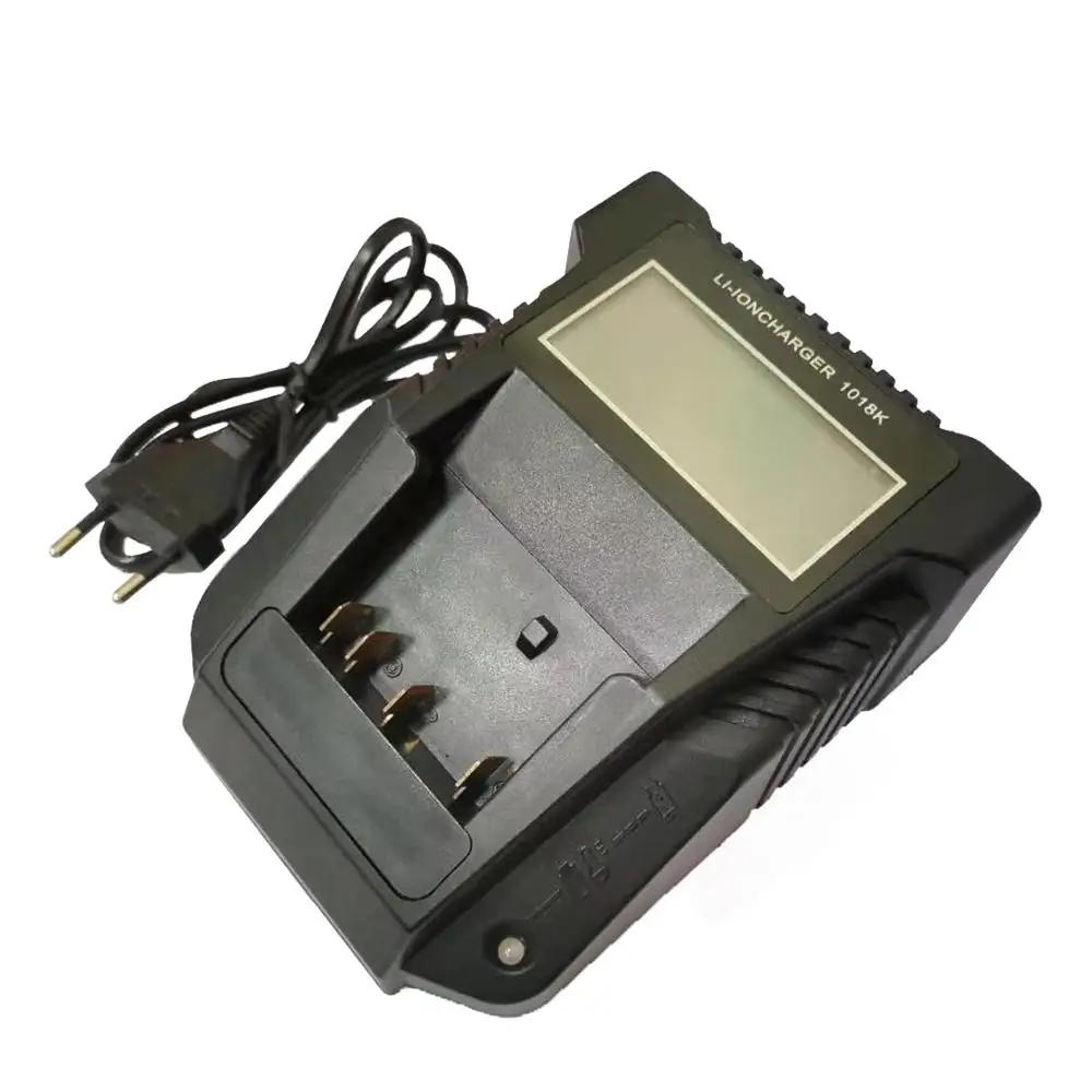 LCD Screen Fast Charger For Bosch 14.4V 18V BAT614 BAT609 BAT618 Lithium Battery Charger EU/US Plug Safety Charger
