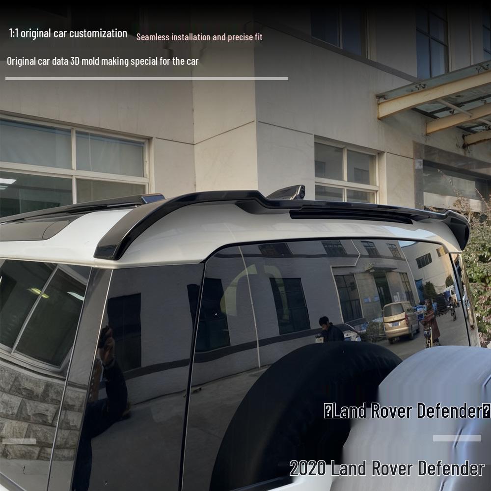 Roof Spoiler for 2020 Land Rover Defender: Quality Assurance, Non-Destructive Installation