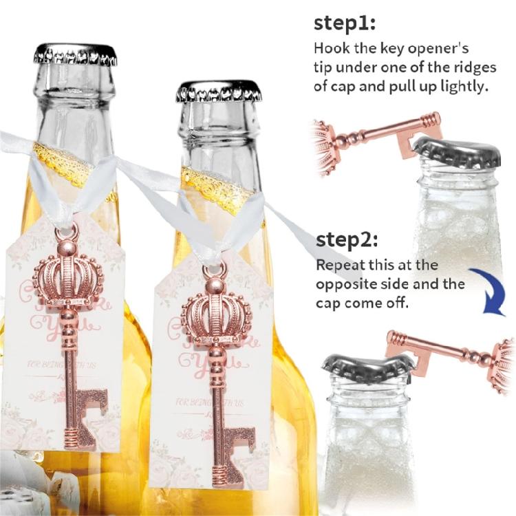 Wedding Party Bottle Opener Gift Bags with Candy Decorative Pack of 50