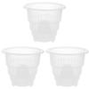 Enhance Root Health with Vertical Growth Orchid Pots  Resin Flower Pot with Side Vents  Choose 10cm/12cm/15cm Sizes  Set of 3