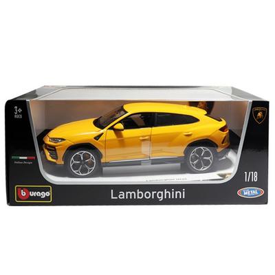 Meito Kidult Brago Lamborghini Urus Model Car Figure Dimast 1:18, giocattolo coreano GIALLO