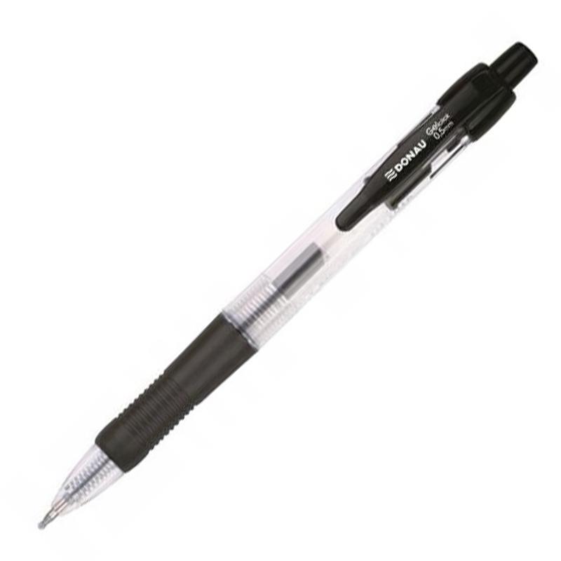 Donau Black Gelclick Automatic Gel Pen 0.5 Mm