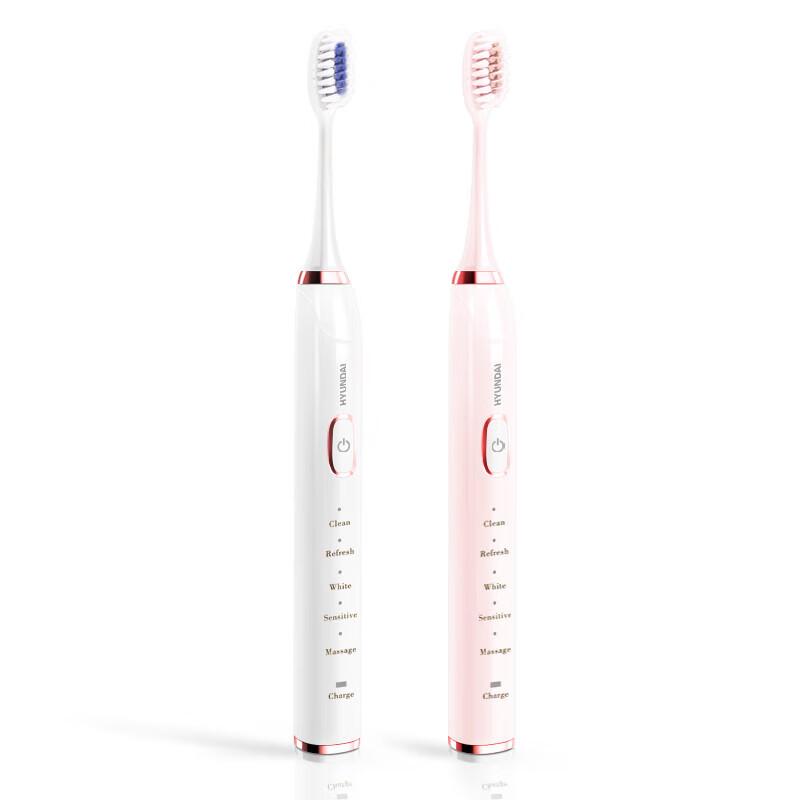 

Hyundai X700+ Sonic Electric Toothbrush Couple Set