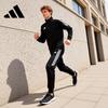 adidas Unisex BOXING 3-Stripes Tracksuit Jacket & Pants Black White TR30JR1BX+TR30P1R1BX