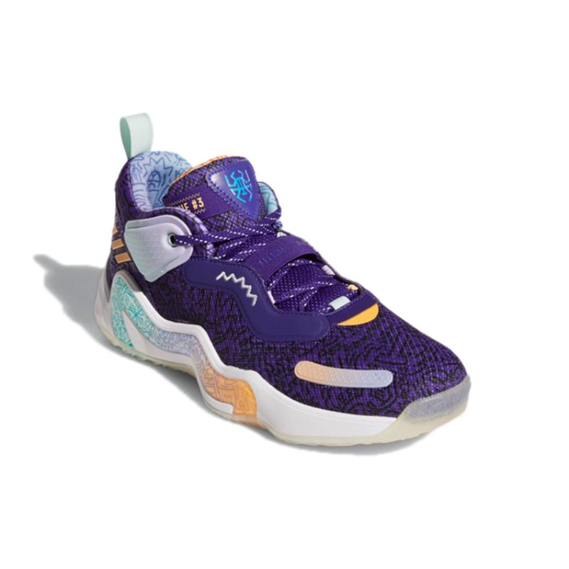 Adidas D.O.N. Issue #3 Purple Sneakers GV7264