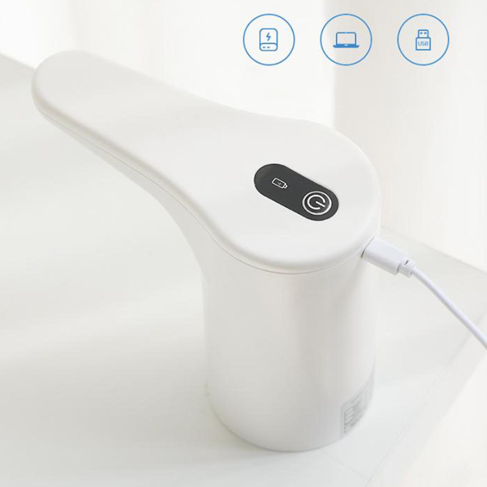 

electricyouke Электрический насос для питьевой воды, перезаряжаемый для домашнего хозяйства, универсальный белый