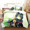 3D Kawaii Genshin Impact Tighnari Bedding Set Single Twin Printed With Pillowcase Bed Duvet Cover Single Double Queen King Size