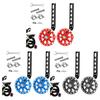 Children's Bicycle Training Wheels Flash Mute Wheel Bicycle Stabiliser Mounted Kit Compatible for Bikes of 12 14 16 18 20 Inch