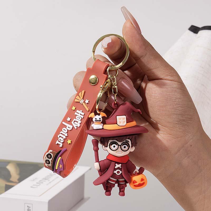Cartoon Harry Potter Keychain Magic Book Academy Doll Pendant Men s And Women s Backpack Pendant Gift