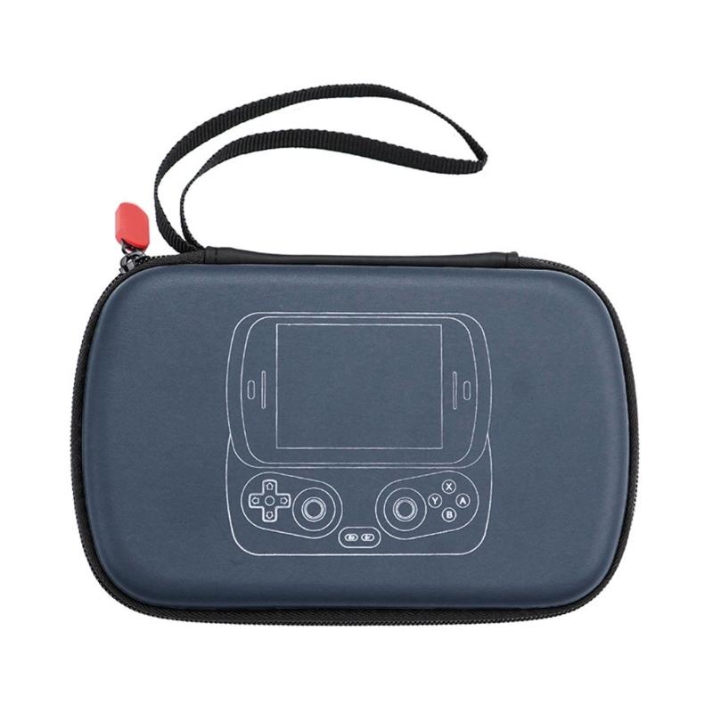 Storage Bag Carrying Case for RG Slide Scratchproof Handheld Game Console Shockproof Protector Case with Mesh Pocket