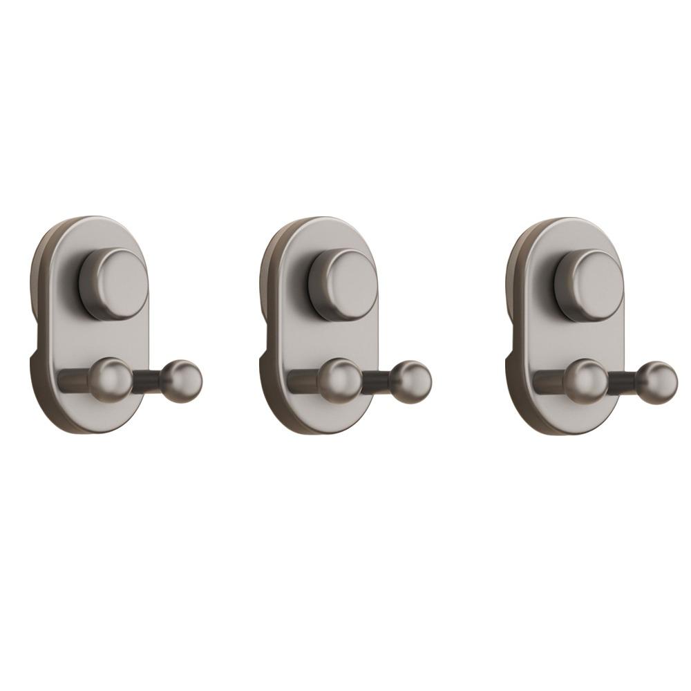 3 PCS Non-Marking Suction Cup Hooks Moisture-proof Kitchen Storage Hooks Wall Hook Living Room