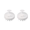 Burisel Scalp Massage Shampoo Brush Deep Cleansing Hair Care Tool White 1+1 Set